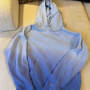 Champion Blue Dip Dye Hoodie
